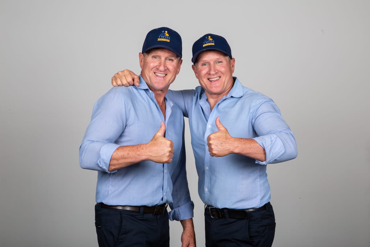 Jim and Dave Schuelke, who run Twin Home Rodent Control